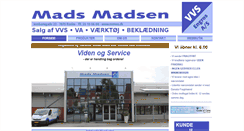Desktop Screenshot of mmvvs.dk